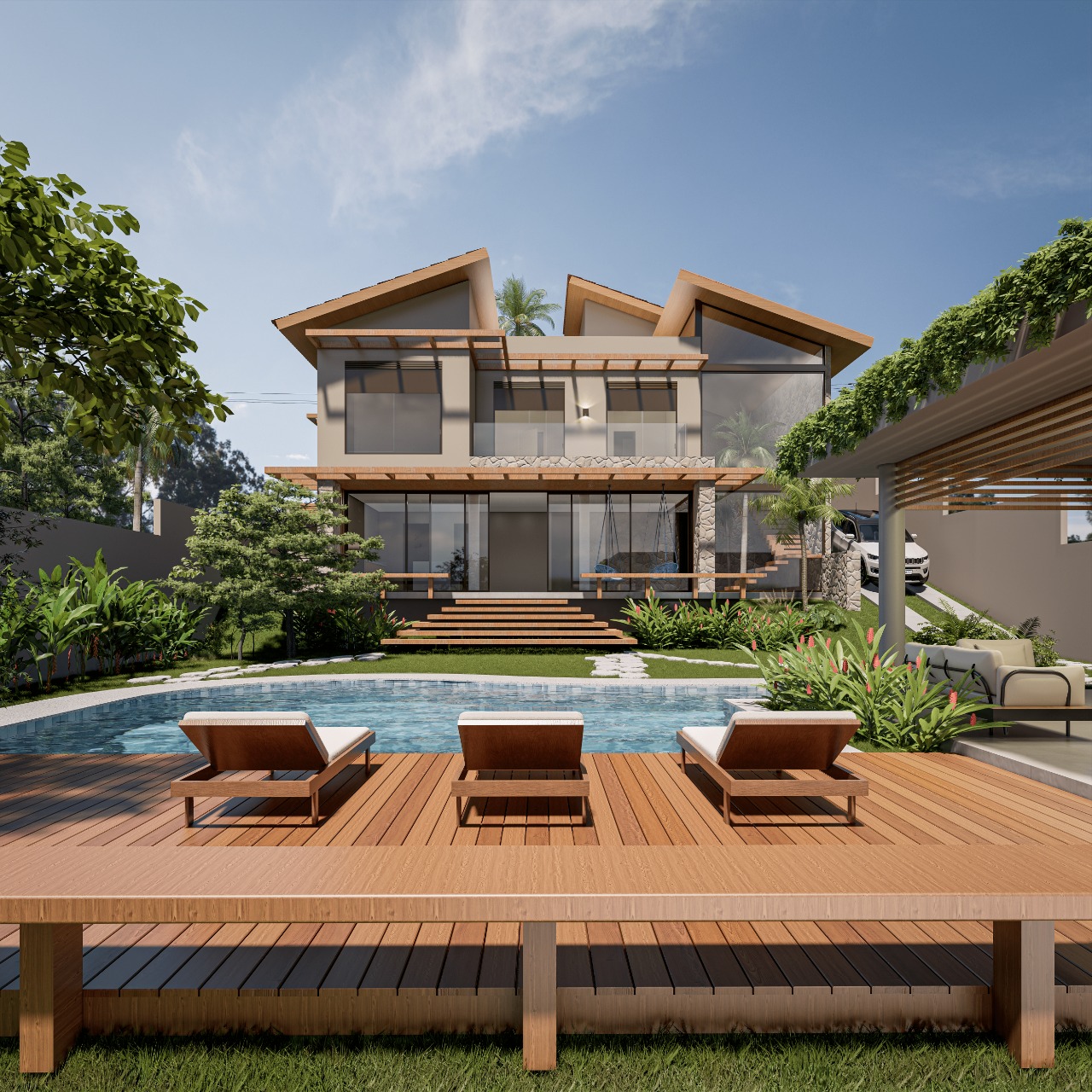 Casa de Alto Padrão em Terreno de 1700m² – Conforto, Elegância e Lazer Completo!