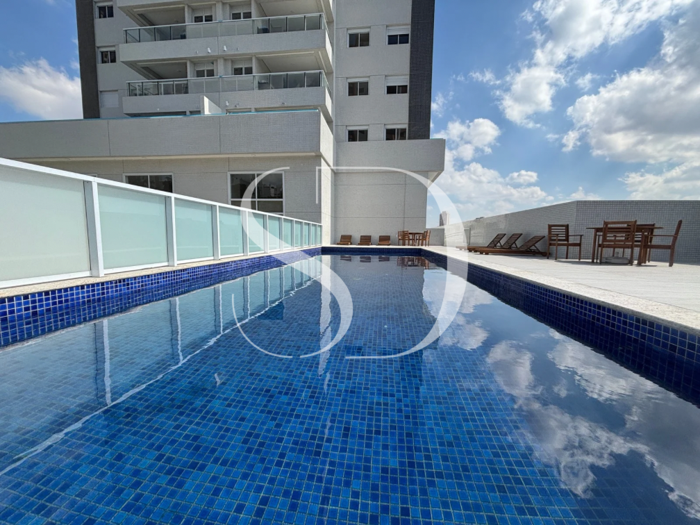 Excelente apartamento com varanda gourmet mobiliado para alugar no Tatuapé 