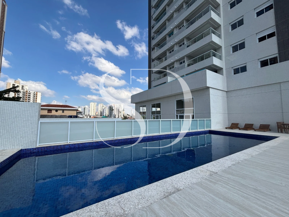 Excelente apartamento com varanda gourmet mobiliado para alugar no Tatuapé 