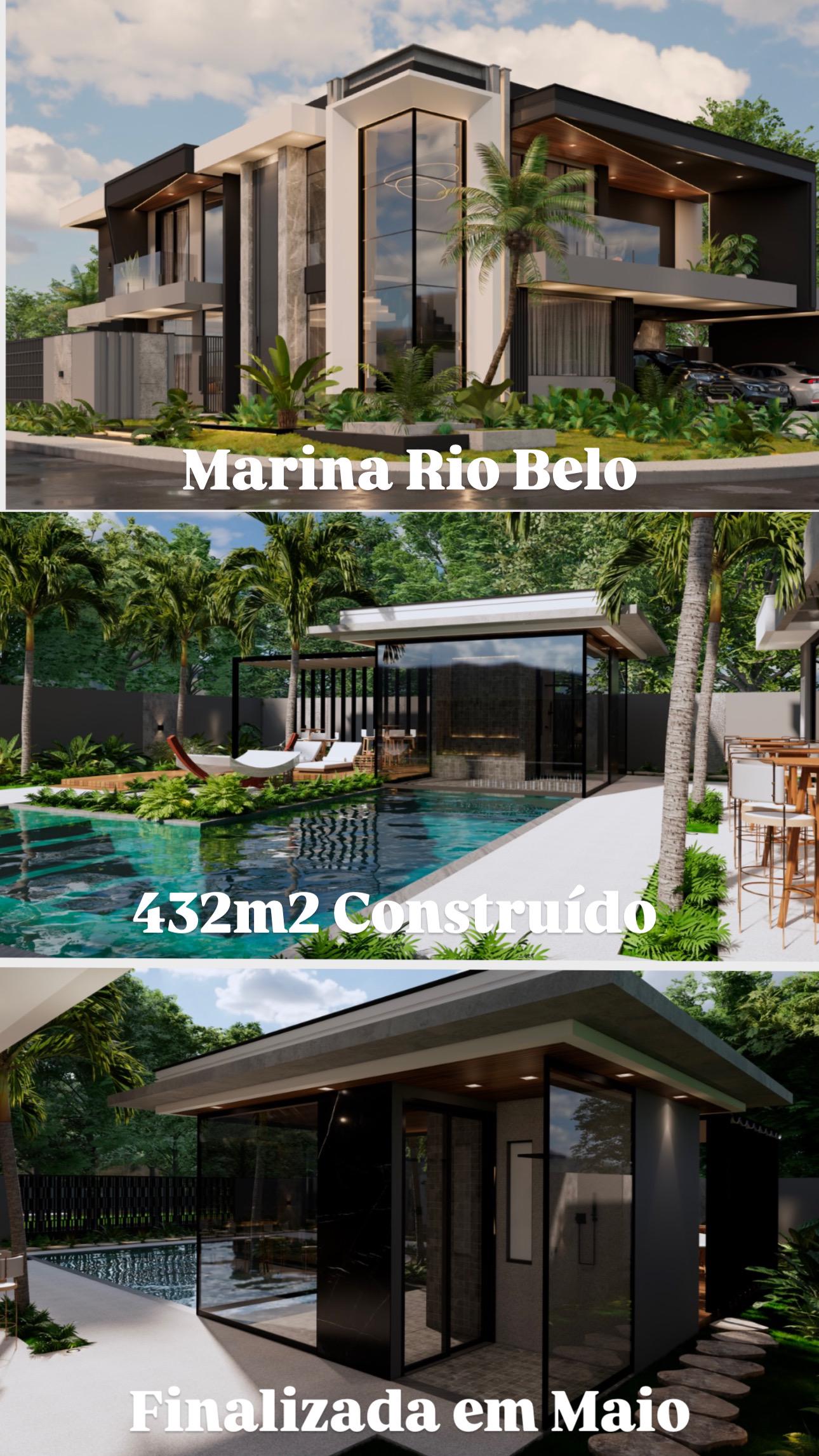 Mansão de Altíssimo Padrão - Condomínio Marina Rio Belo