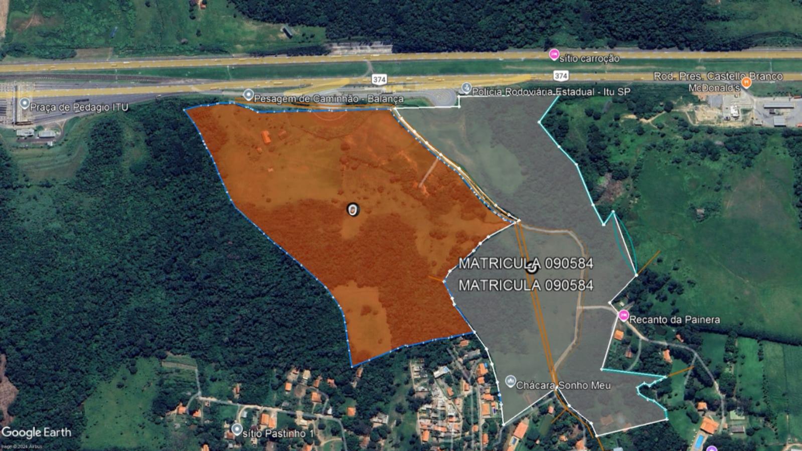 Área industrial - Venda