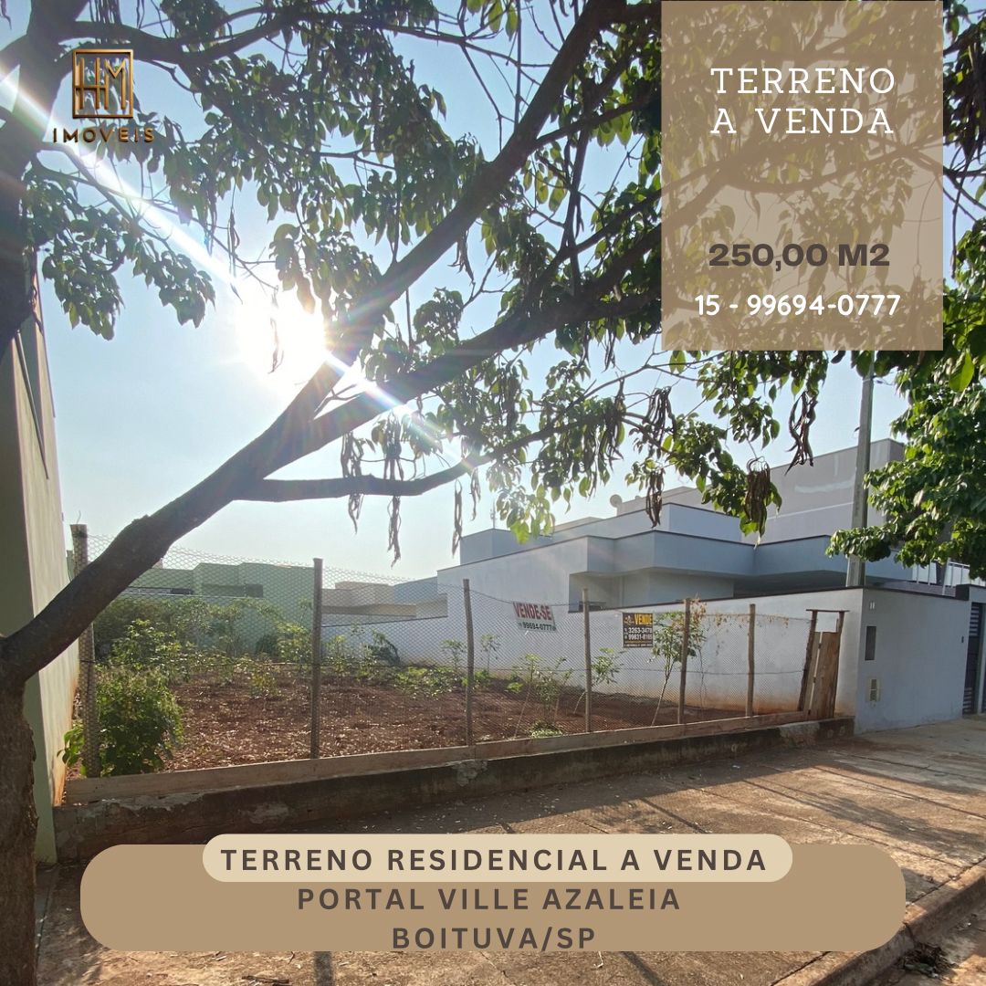 Terreno - Venda, PORTAL VILLE AZALÉIA, BOITUVA , SP
