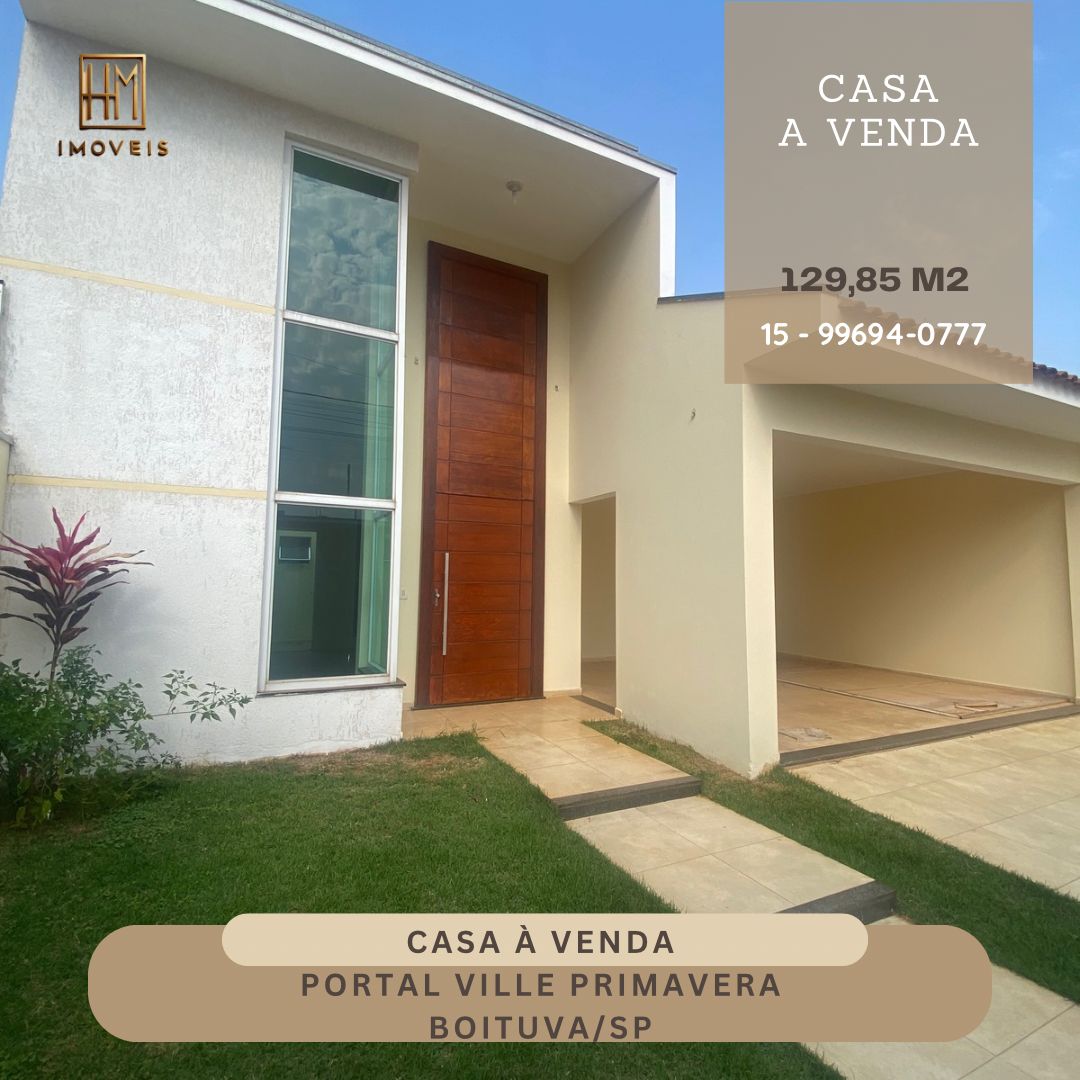 Casa fora de condomínio - Venda, RECANTO DAS PRIMAVERAS, BOITUVA, SP