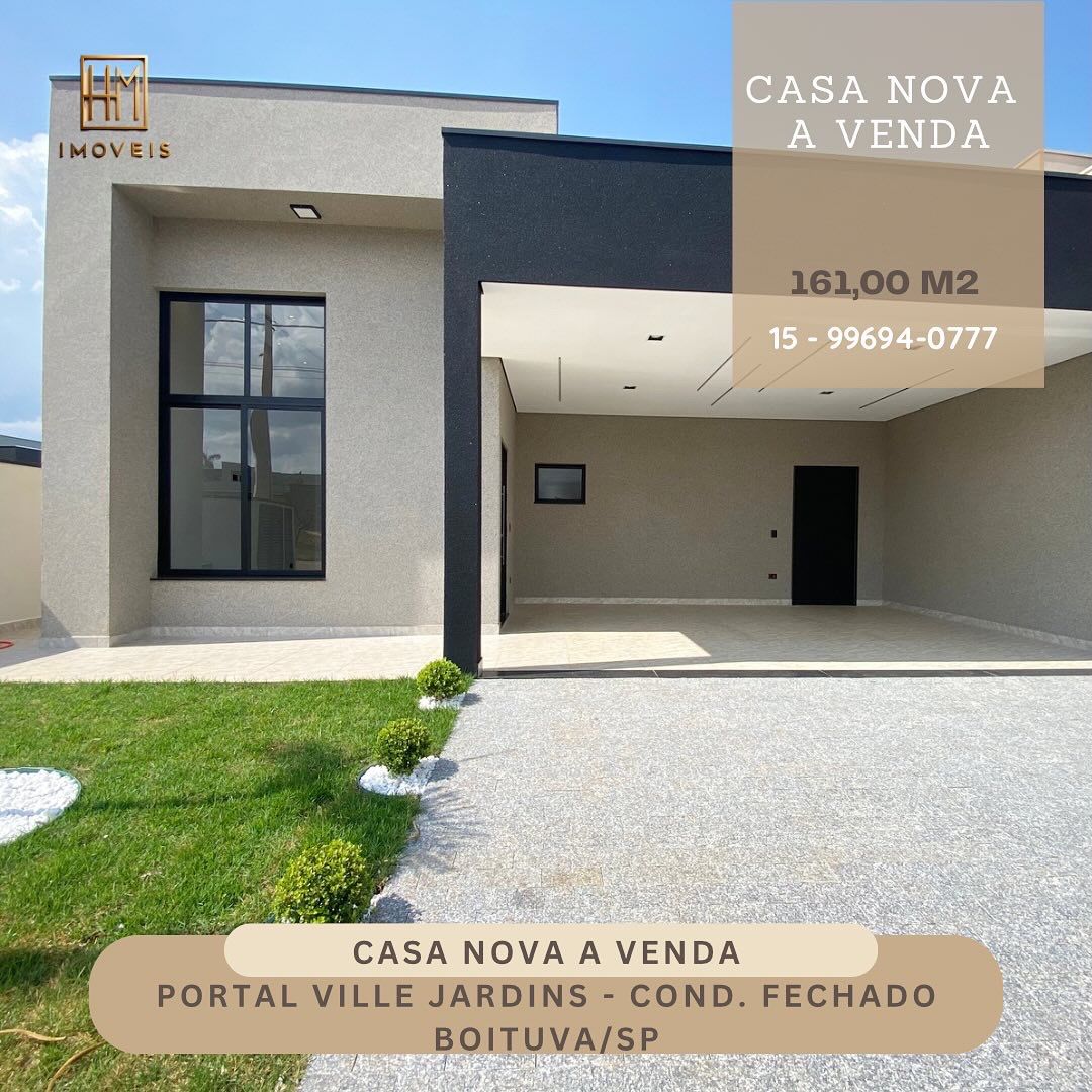 Casa em condomínio - Venda, PORTAL VILLE JARDINS EUROPA, BOITUVA, SP