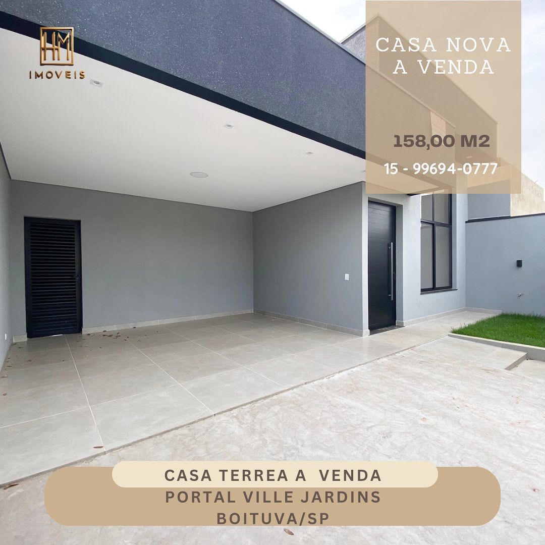 Casa fora de condomínio - Venda, PORTAL VILLE JARDINS, BOITUVA, SP