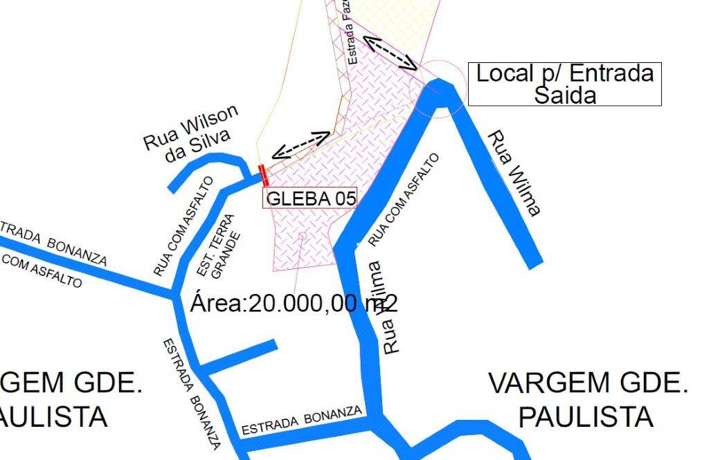 OPORTUNIDADE!...Área c/ 20.000 mil m² - Vargem Grande Paulista