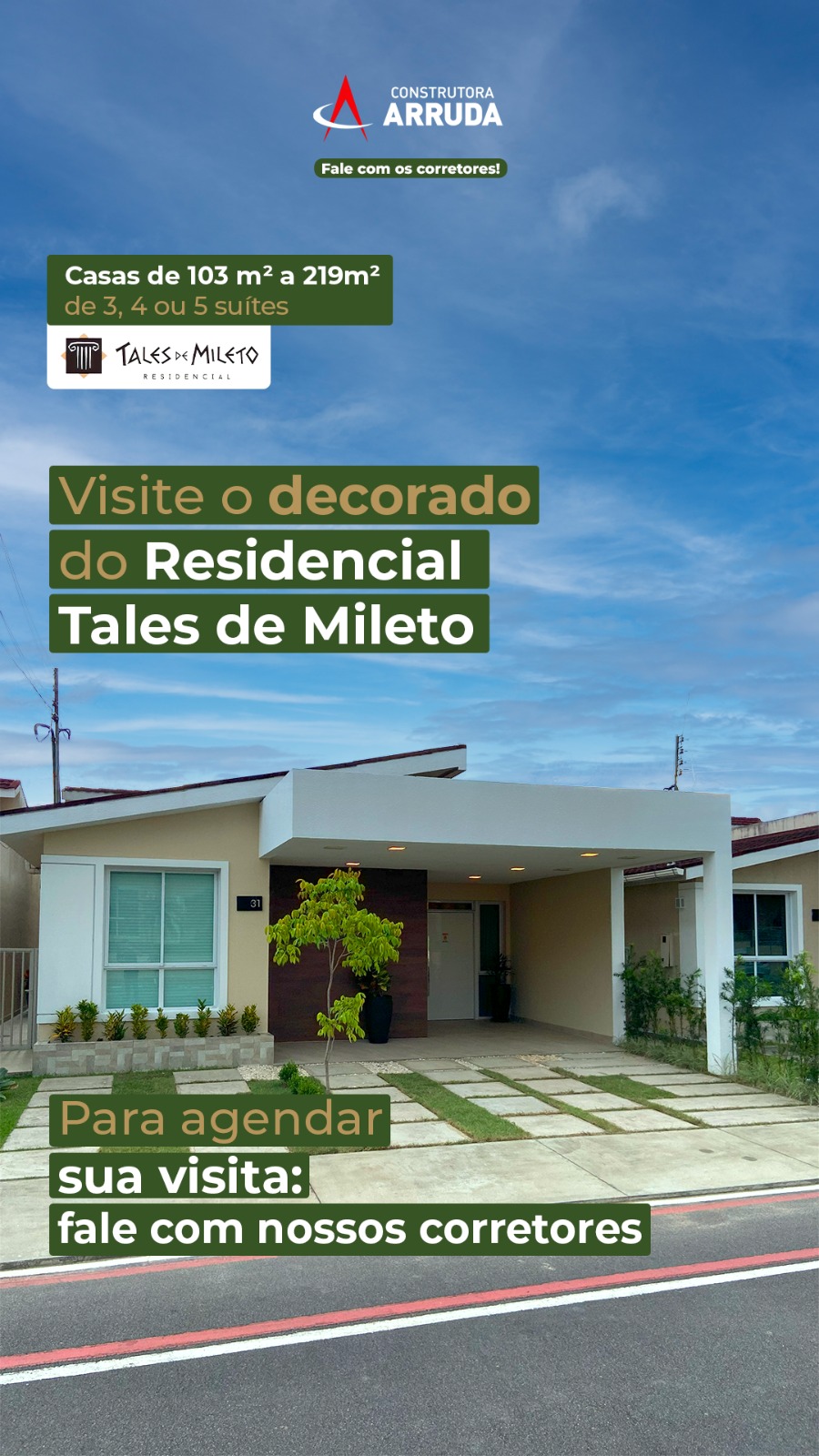 Casa em condomínio fechado - TALES DE MILETO - Flores