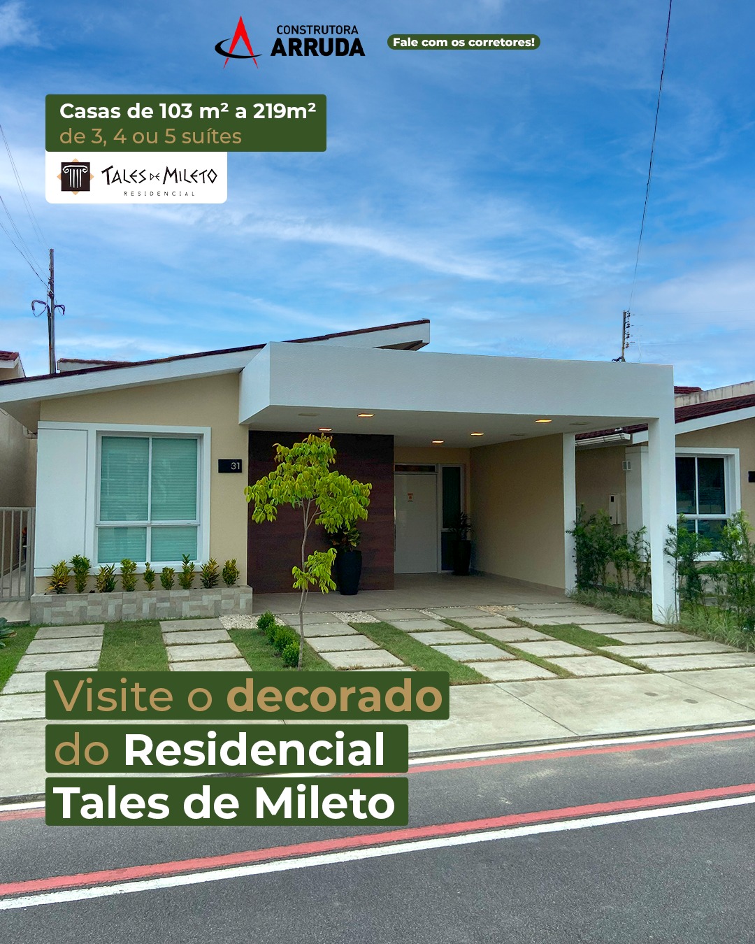 Casa em condomínio fechado - TALES DE MILETO - Flores