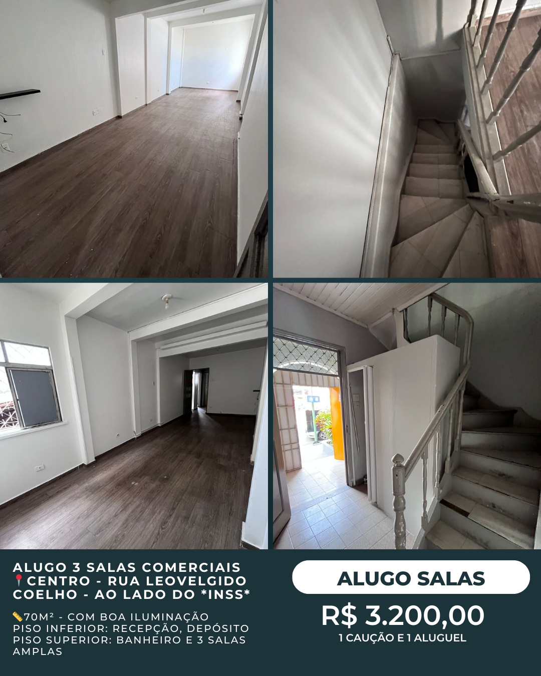 Sala - Locação, Centro, Manaus, AM