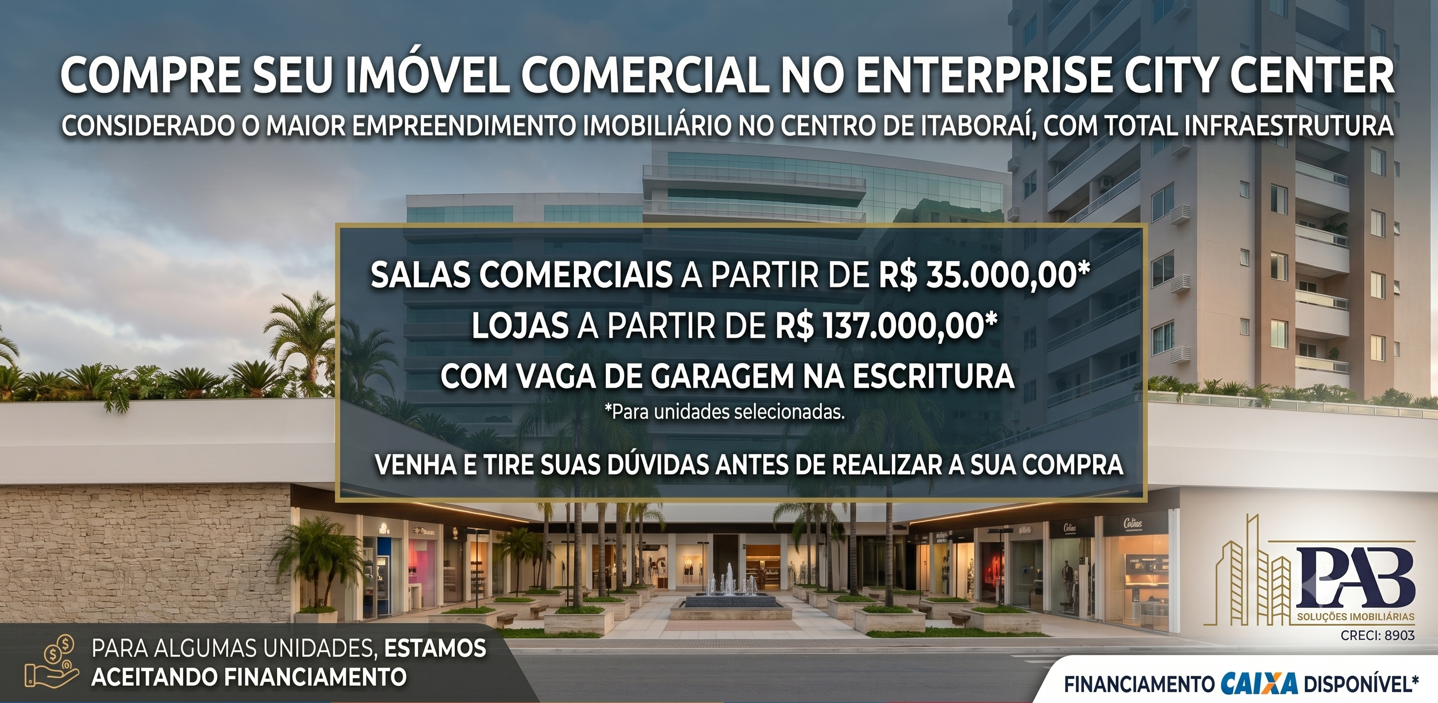 Lojas e salas comerciais no EN