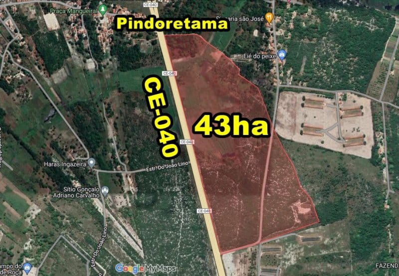 Terreno, 45 hectares - Foto 1
