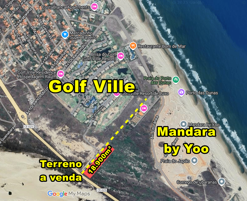 Terreno - Venda, PORTO DAS DUNAS, Aquiraz, CE