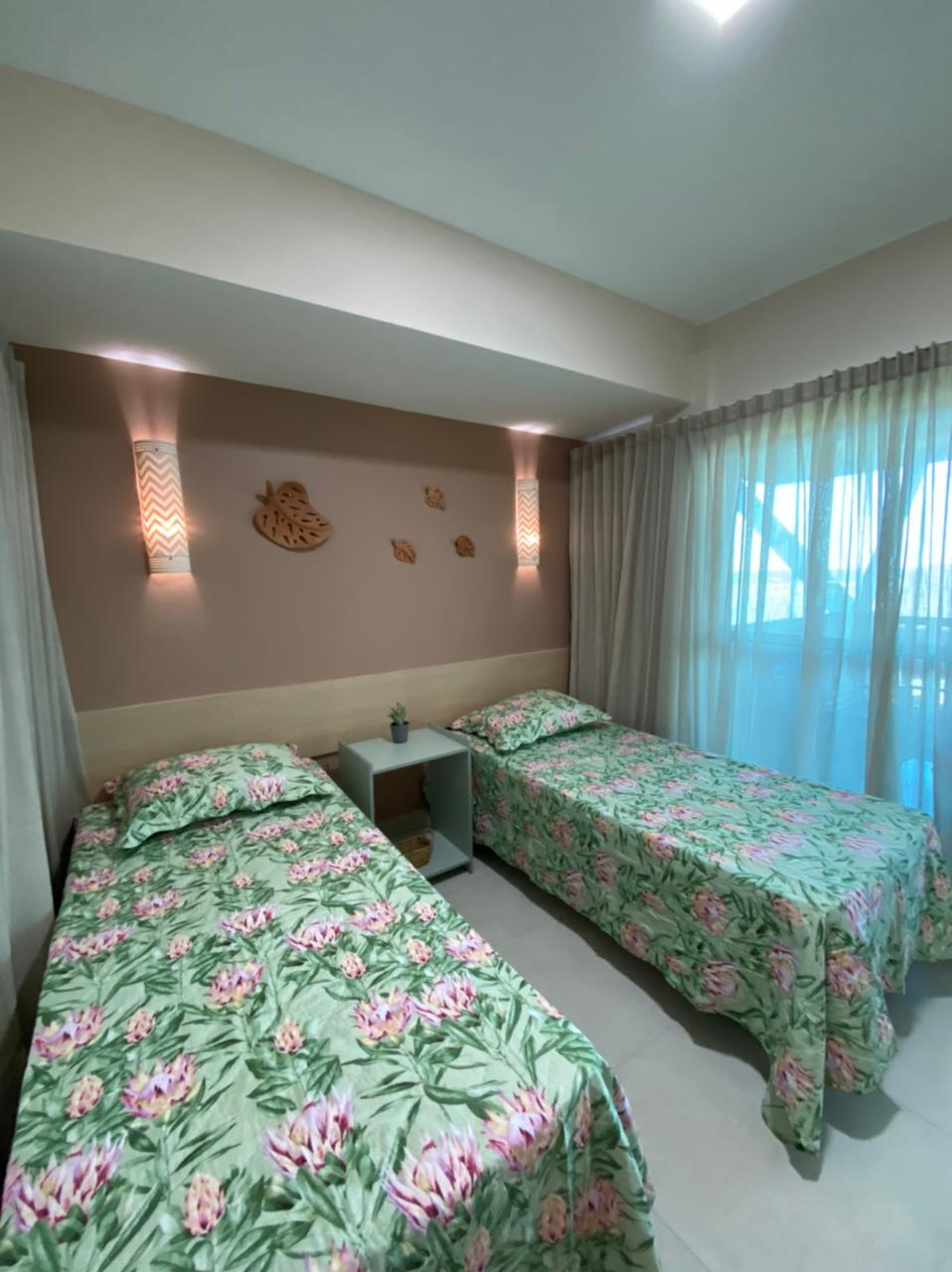 Flat 2 quartos beira mar Muro Alto 