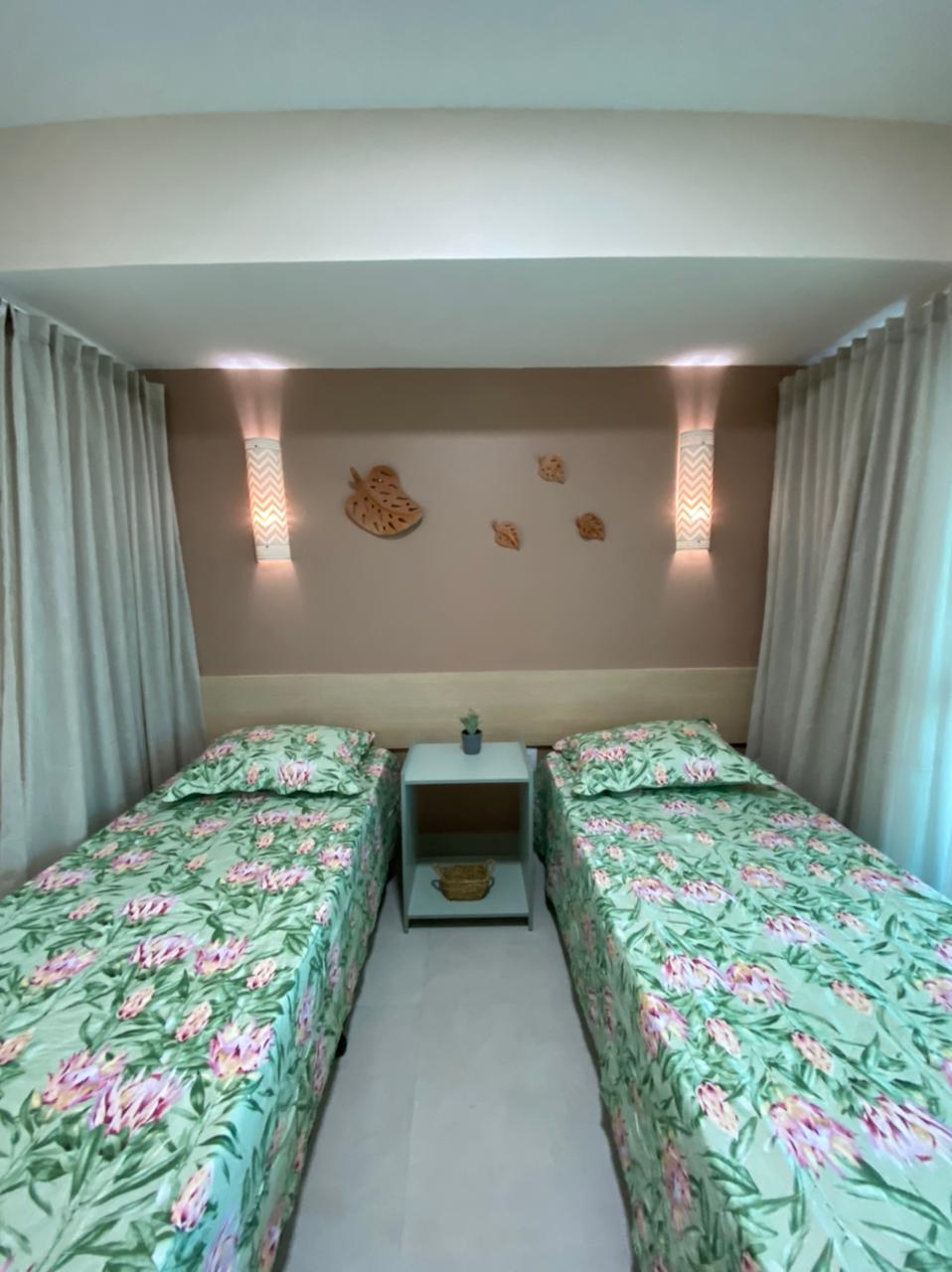 Flat 2 quartos beira mar Muro Alto 