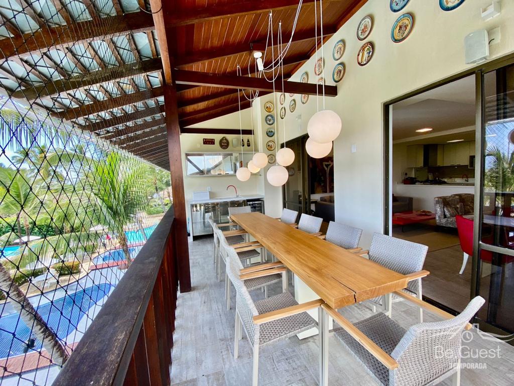 Apartamento 3 suítes Nannai beira mar Muro Alto 