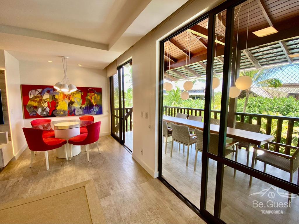 Apartamento 3 suítes Nannai beira mar Muro Alto 