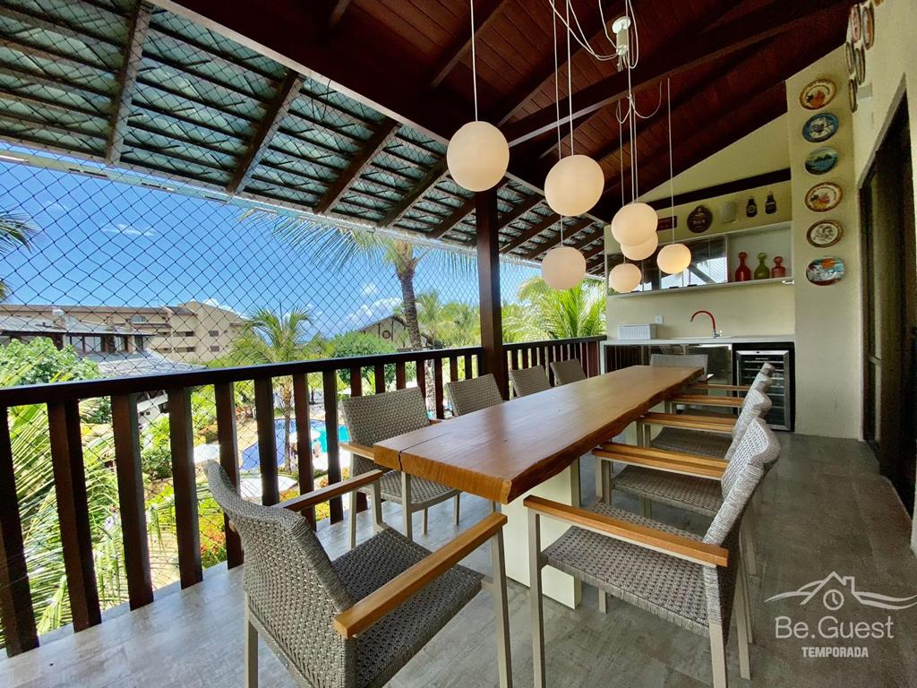 Apartamento 3 suítes Nannai beira mar Muro Alto 