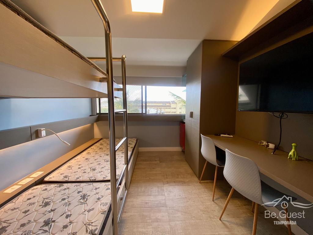 Apartamento 3 suítes Nannai beira mar Muro Alto 