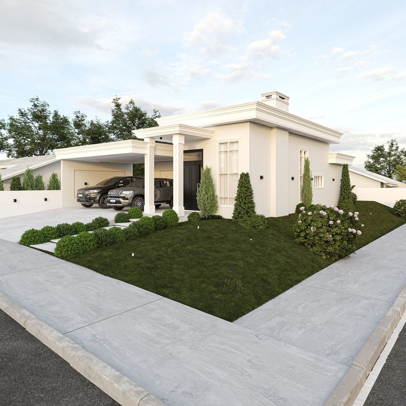  CASA NEOCLÁSSICA À VENDA – LOTEAMENTO BELO HORIZONTE 