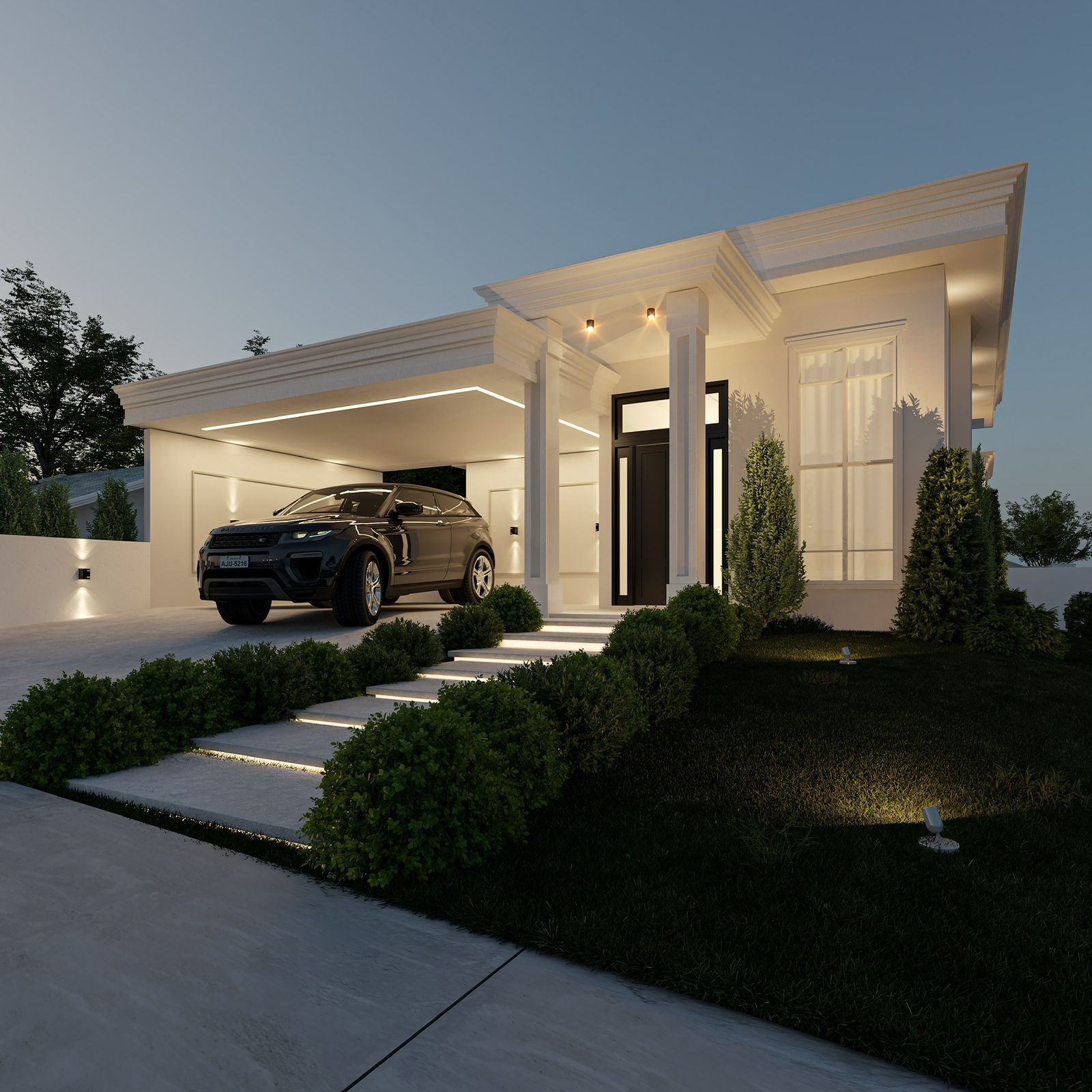  CASA NEOCLÁSSICA À VENDA – LOTEAMENTO BELO HORIZONTE 