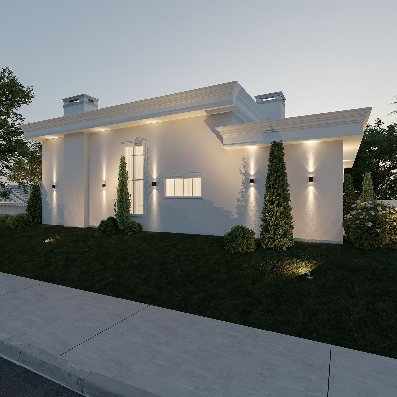  CASA NEOCLÁSSICA À VENDA – LOTEAMENTO BELO HORIZONTE 