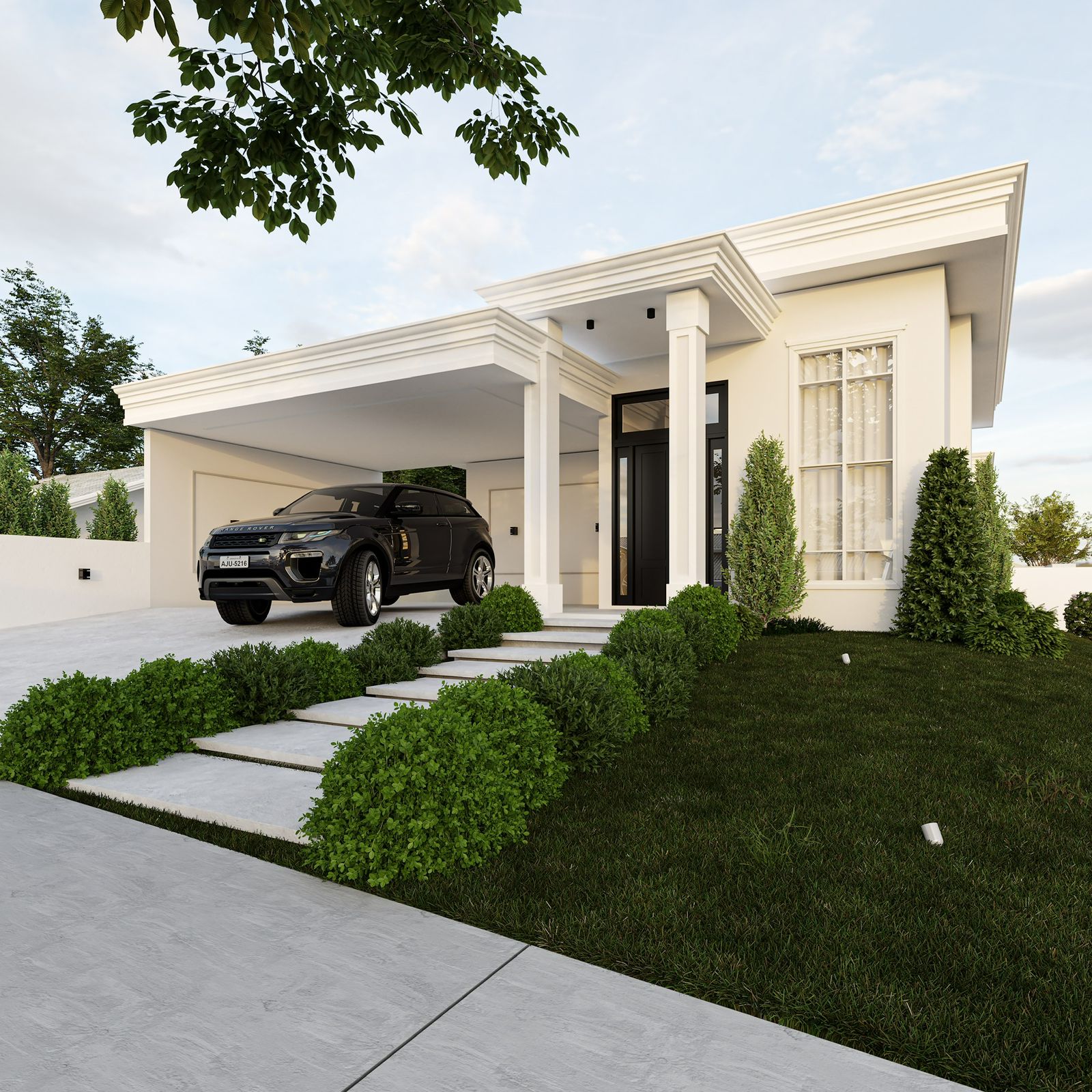  CASA NEOCLÁSSICA À VENDA – LOTEAMENTO BELO HORIZONTE 