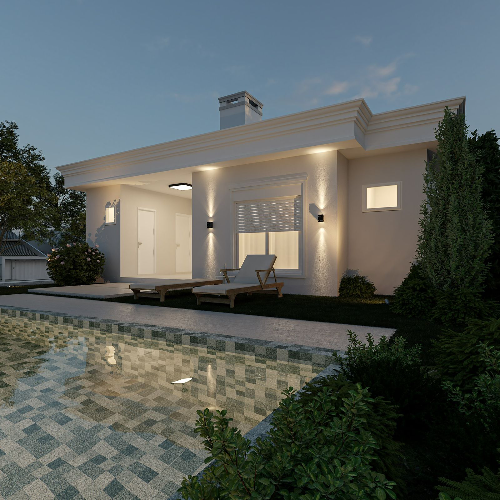  CASA NEOCLÁSSICA À VENDA – LOTEAMENTO BELO HORIZONTE 