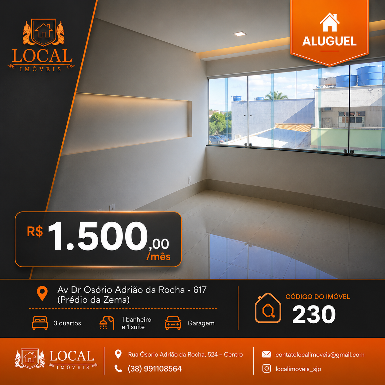 Apartamento - Locação