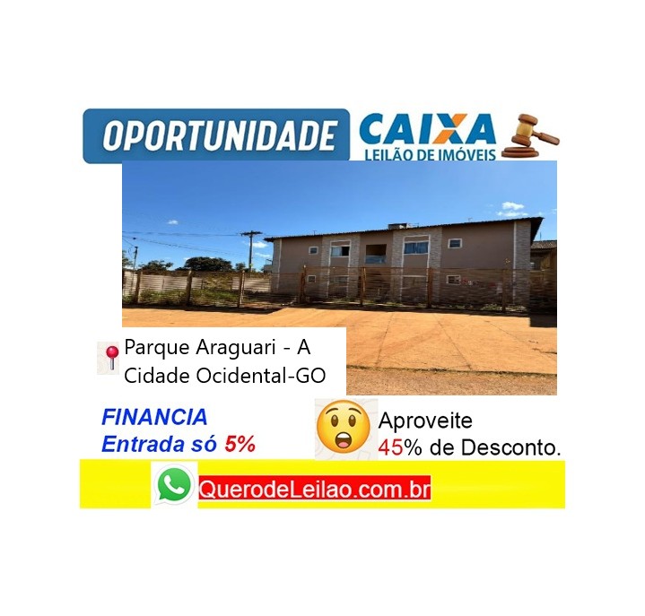 Apartamento - Venda, Parque Araguari, Cidade Ocidental, GO