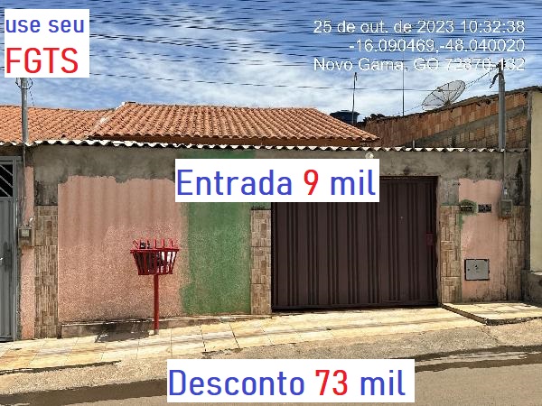 Casa - Venda, Chácaras Minas Gerais B, Novo Gama, GO