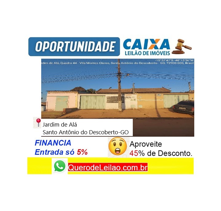 Casa - Venda, Jardim de Alá, Santo Antônio do Descoberto, GO