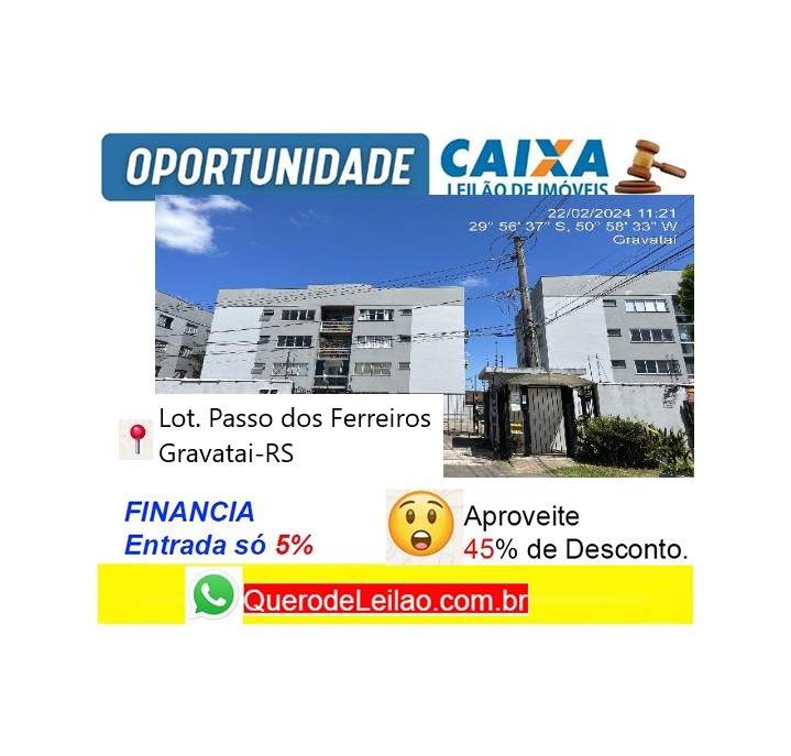 Apartamento - Venda, Passos dos Ferreiros, Gravataí, RS