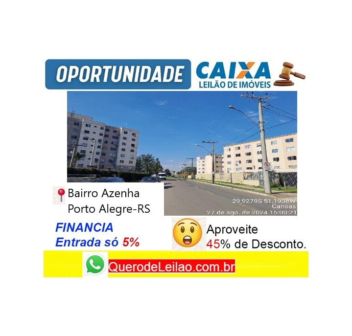 Apartamento - Venda, Azenha, Porto Alegre, RS