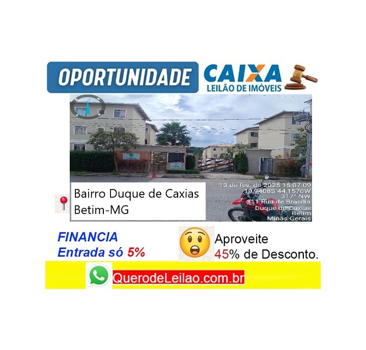 Apartamento - Venda, Duque de Caxias, Betim, MG