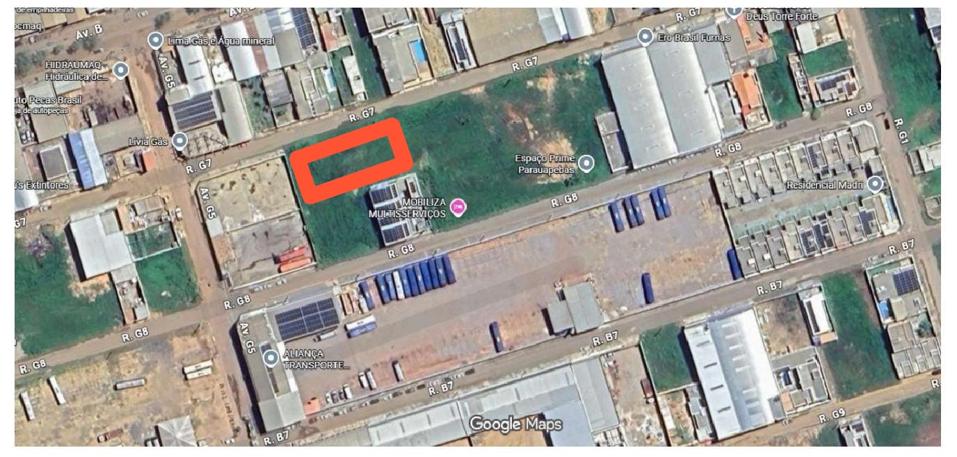 Área industrial - Venda