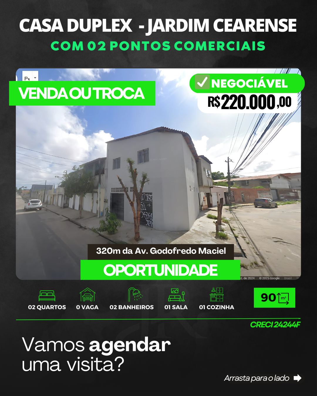 Casa duplex - Venda, Jardim Cearense, Fortaleza, CE