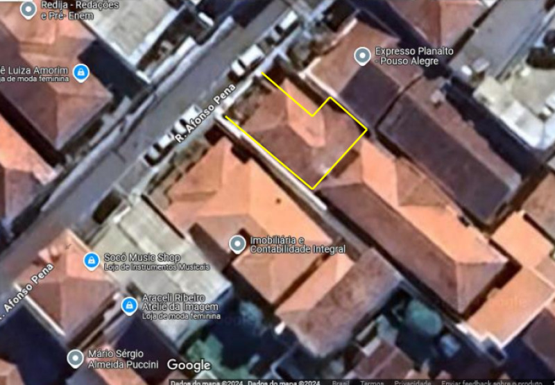Imóvel residencial/comercial no centro de pouso alegre/mg
