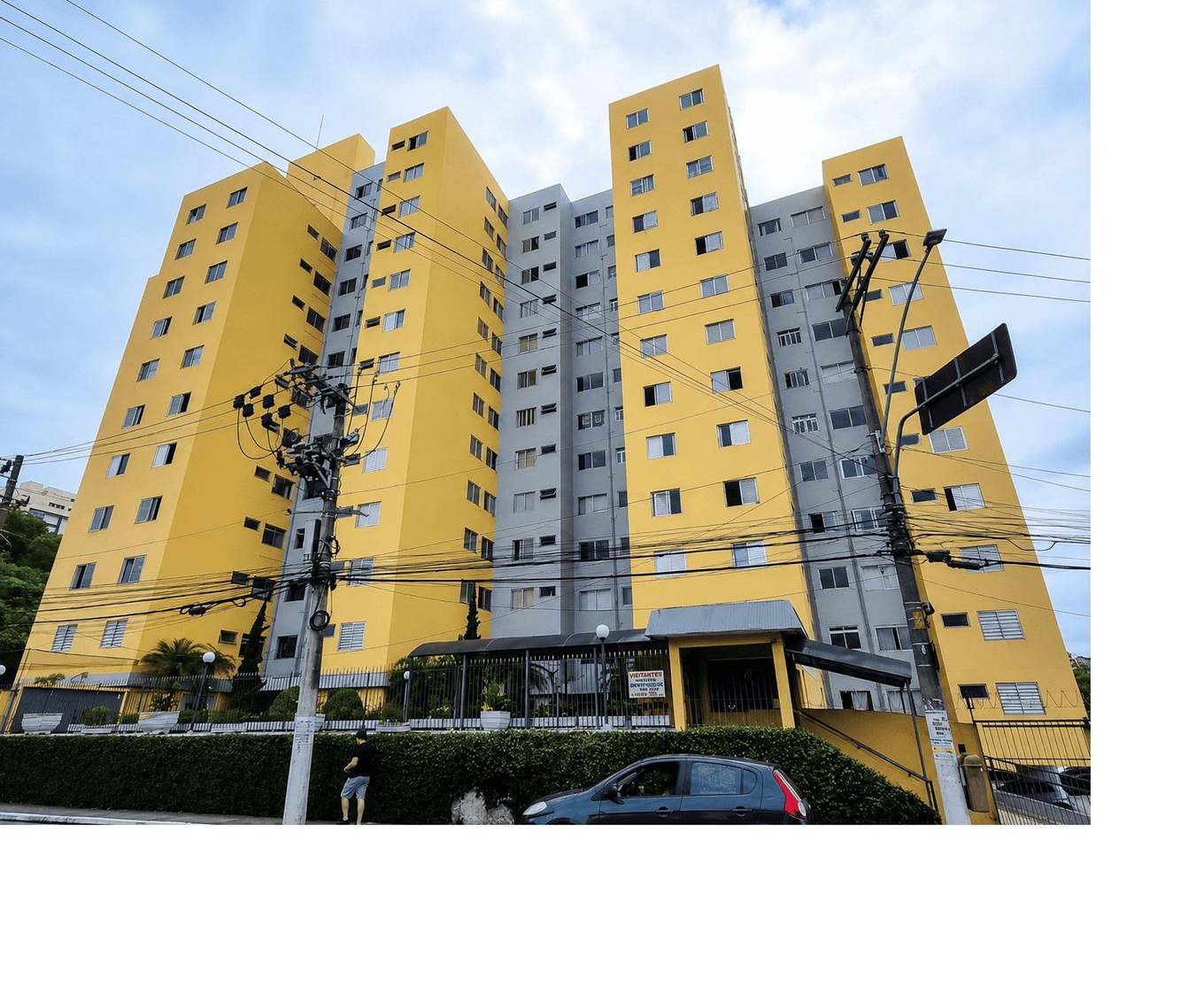 Apartamento de 56,05 m² com 1 vaga de garagem - edifício costa do martim - taboão da serra/sp
