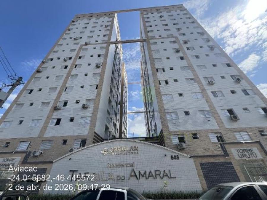 Praia grande/sp — apartamento com 2 quartos e 1 vaga na garagem (8787710274762)