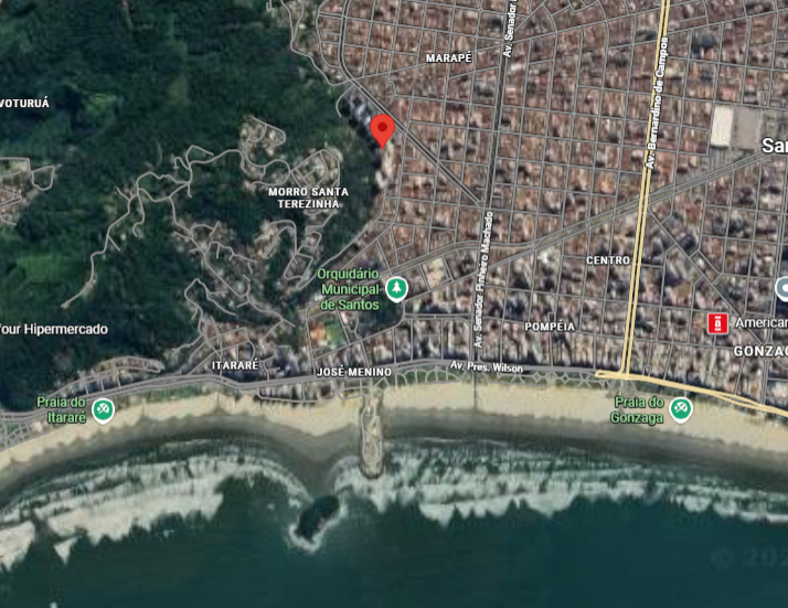 Lote 1: apartamento com 63,10 m² - marapé santos sp