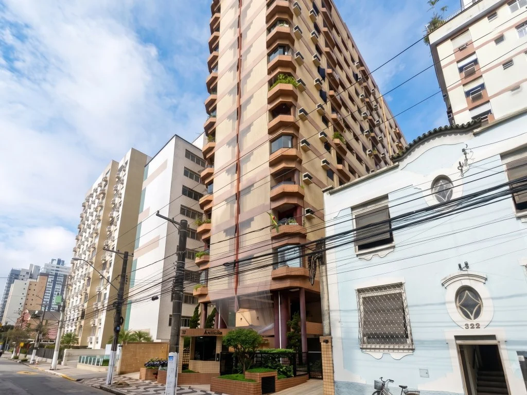 Direitos sobre apartamento no litoral 59 m² - aparecida - santos - sp