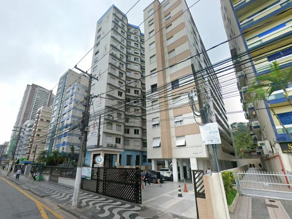 Apartamento no litoral 46 m² - josé menino - santos - sp