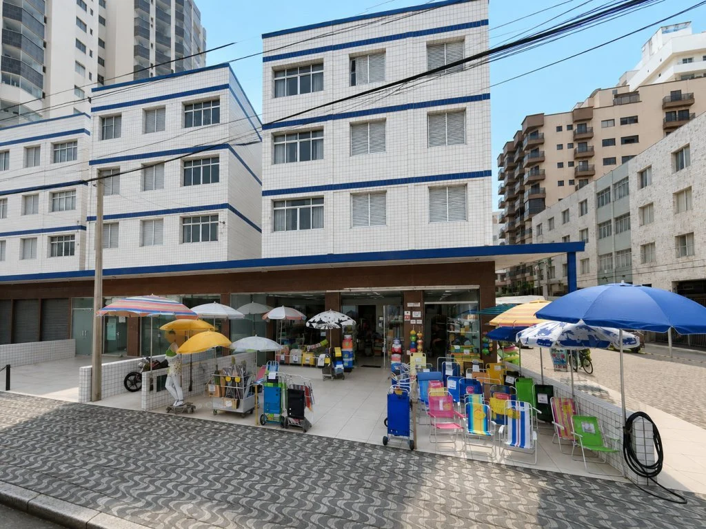 Apartamento 59 m² (condomínio frente à praia) - aviação - praia grande - sp