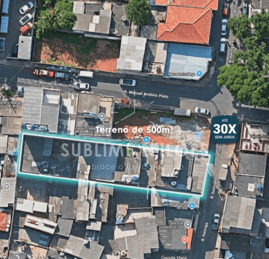 Imóveis na santa cecília e paraisópolis - a) terreno