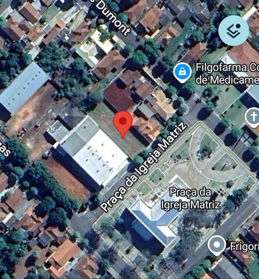 Terreno Comercial na Praça da Igreja Matriz – 675 m² em Floraí/PR