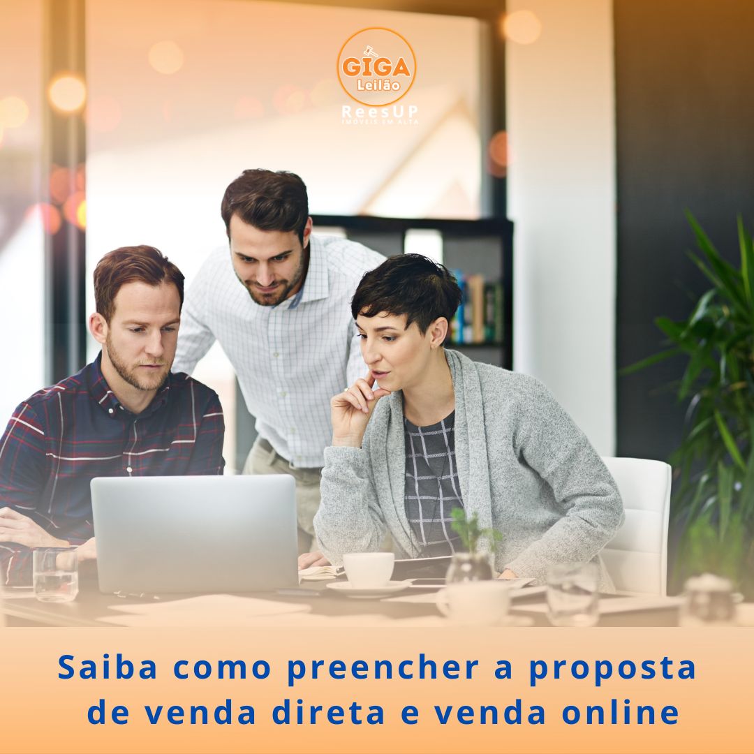  Saiba como preencher a proposta de imóvel em Venda Direta e Venda Online Caixa