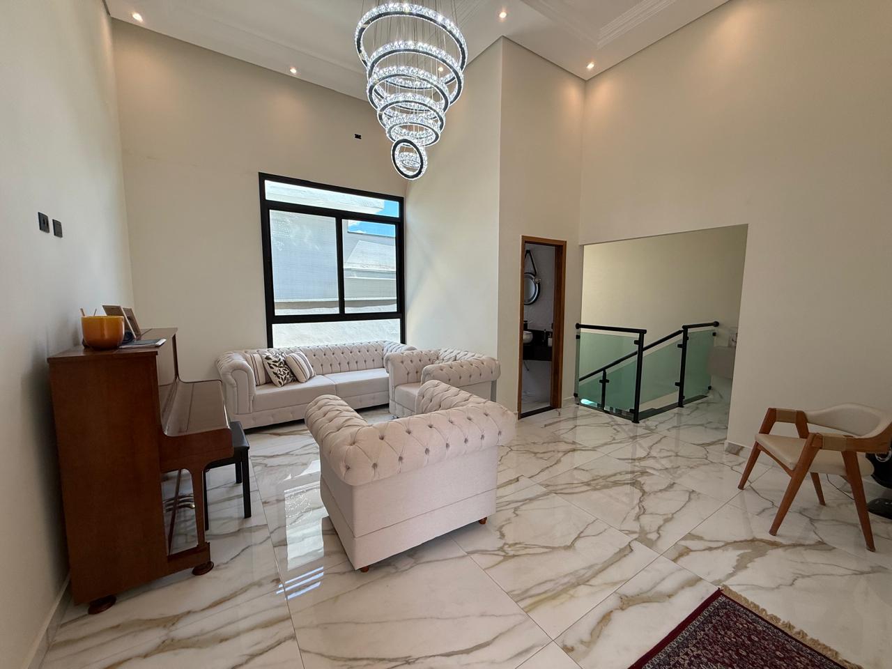  Casa com sala de Cinema no condomínio Solaris em Boituva