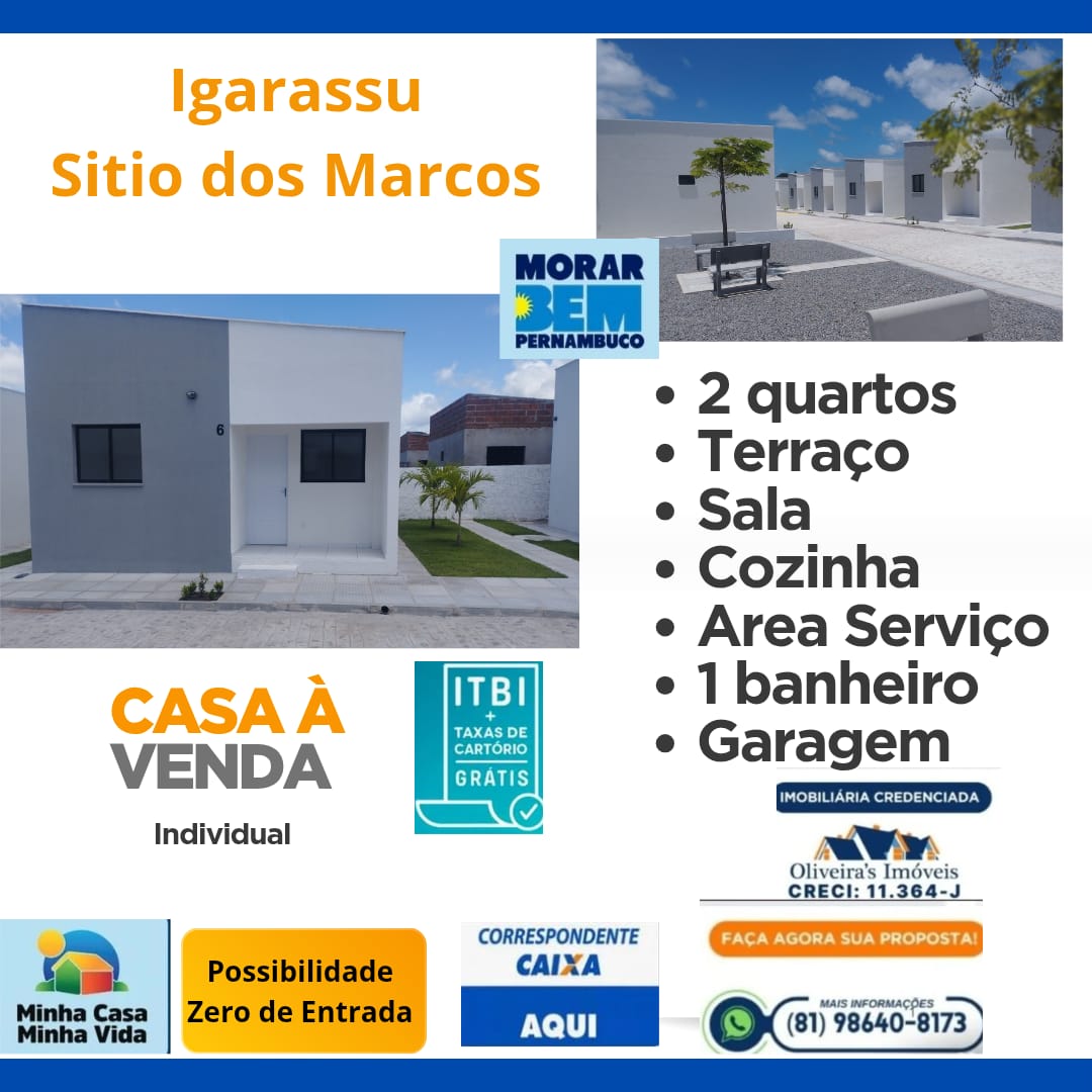 Casa - Venda, Sítio dos Marcos, Igarassu , PE