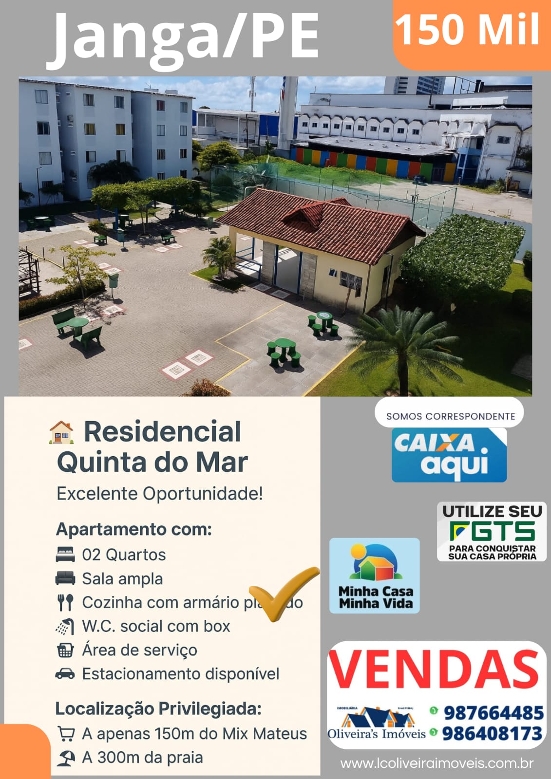 Apartamento - Venda, Janga, Paulista , PE