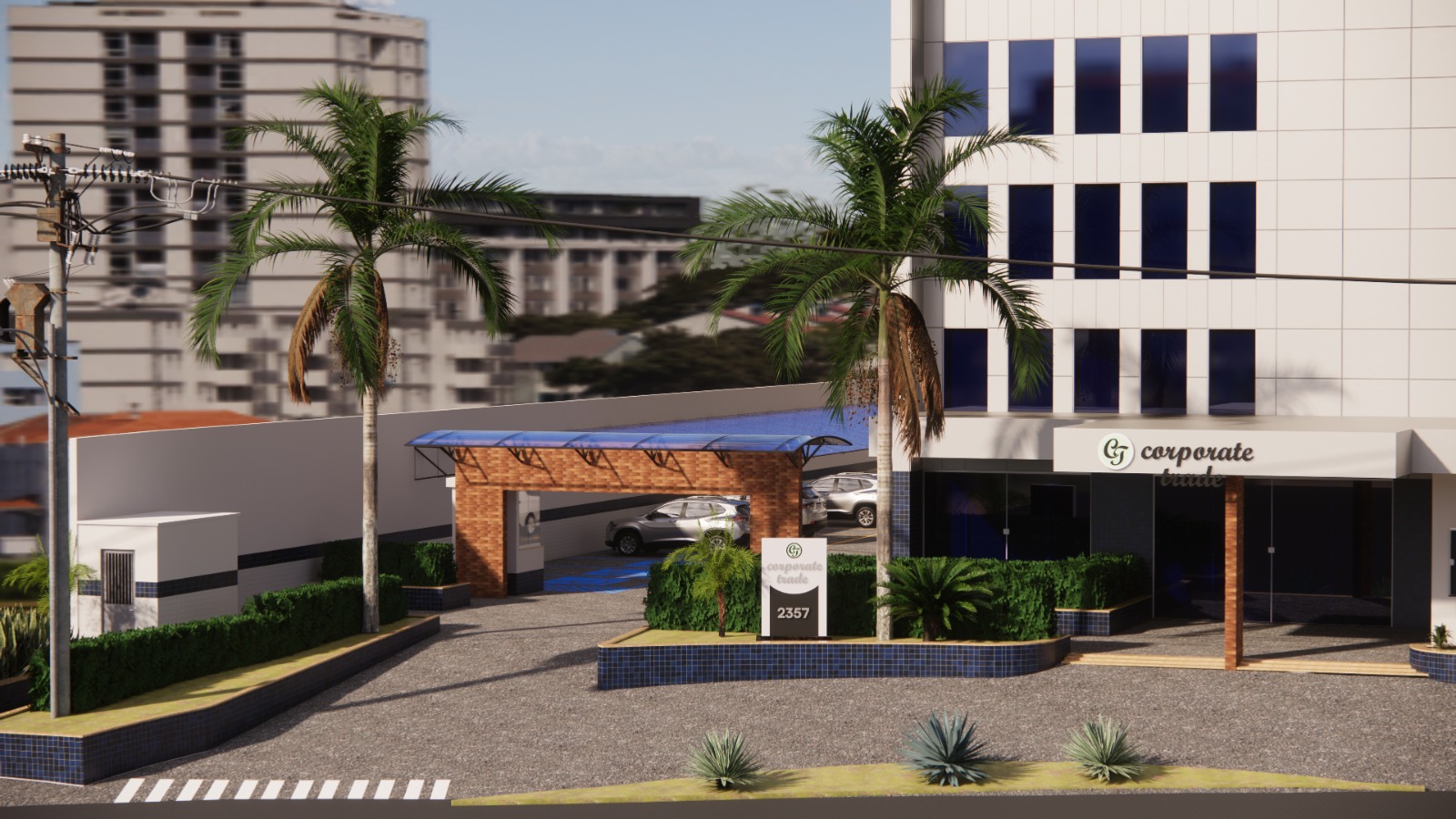 Alugo Sala Comercial - Corporate Center - Av. Boulevard